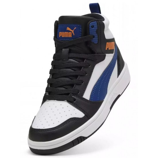Puma Rebound V6 Mid Jr Παιδικά Sneakers High Πολύχρωμα 393831-31 Puma Rebound V6 Mid Jr Παιδικά Sneakers High Πολύχρωμα 393831-31