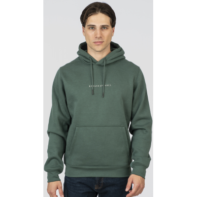 Rebase Hoodie with High Density Print Brushed Fleece 252rtop - 1043 moss green Rebase Hoodie with High Density Print Brushed Fleece 252rtop - 1043 moss green