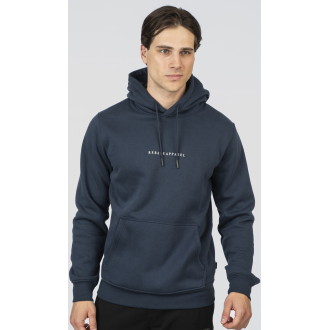 Rebase Hoodie with High Density Print Brushed Fleece 252rtop-1043 - indigo Rebase Hoodie with High Density Print Brushed Fleece 252rtop-1043 - indigo