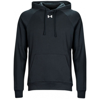 Under Armour Rival Φούτερ Fleece με Κουκούλα Μαύρο 1379757-001