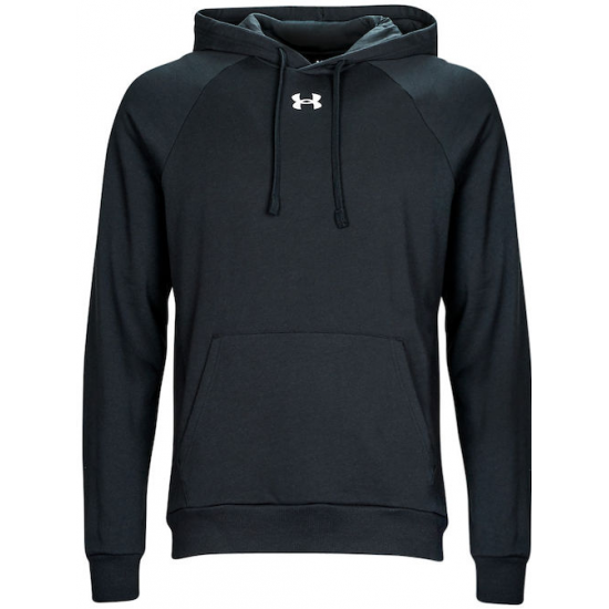 Under Armour Rival Φούτερ Fleece με Κουκούλα Μαύρο 1379757-001 Under Armour Rival Φούτερ Fleece με Κουκούλα Μαύρο 1379757-001