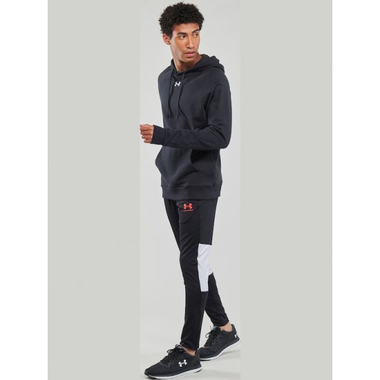 Under Armour Rival Φούτερ Fleece με Κουκούλα Μαύρο 1379757-001 Under Armour Rival Φούτερ Fleece με Κουκούλα Μαύρο 1379757-001