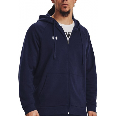 Under Armour Rival Φούτερ με Κουκούλα Σκουρο Μπλε 1379767-410 Under Armour Rival Φούτερ με Κουκούλα Σκουρο Μπλε 1379767-410