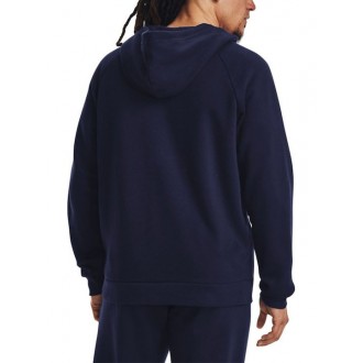 Under Armour Rival Φούτερ με Κουκούλα Σκουρο Μπλε 1379767-410 Under Armour Rival Φούτερ με Κουκούλα Σκουρο Μπλε 1379767-410