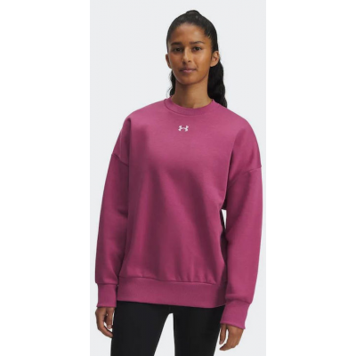 Under Armour Rival Γυναικείο Φούτερ Φούξια 1386463-659 Under Armour Rival Γυναικείο Φούτερ Φούξια 1386463-659
