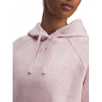 Under Armour Rival Γυναικείο Φούτερ με Κουκούλα Ρόζ 1379500-648 Under Armour Rival Γυναικείο Φούτερ με Κουκούλα Ρόζ 1379500-648