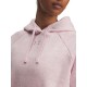 Under Armour Rival Γυναικείο Φούτερ με Κουκούλα Ρόζ 1379500-648 Under Armour Rival Γυναικείο Φούτερ με Κουκούλα Ρόζ 1379500-648