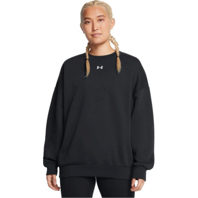 Under Armour Rival Μακρύ Γυναικείο Φούτερ Μαύρο 1386463-001 Under Armour Rival Μακρύ Γυναικείο Φούτερ Μαύρο 1386463-001