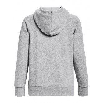 Under Armour Rival Μακρύ Γυναικείο Φούτερ με Κουκούλα Γκρι 1379500-013 Under Armour Rival Μακρύ Γυναικείο Φούτερ με Κουκούλα Γκρι 1379500-013