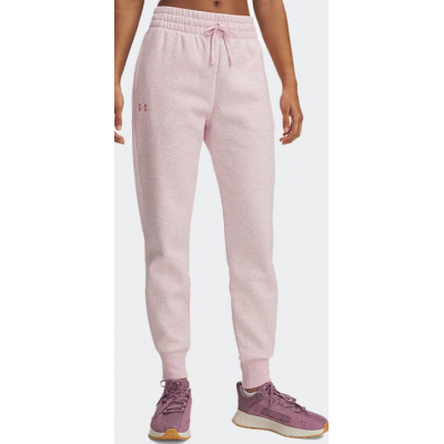 Under Armour Rival Παντελόνι Φόρμας με Λάστιχο Fleece Ροζ 1379438-649 Under Armour Rival Παντελόνι Φόρμας με Λάστιχο Fleece Ροζ 1379438-649