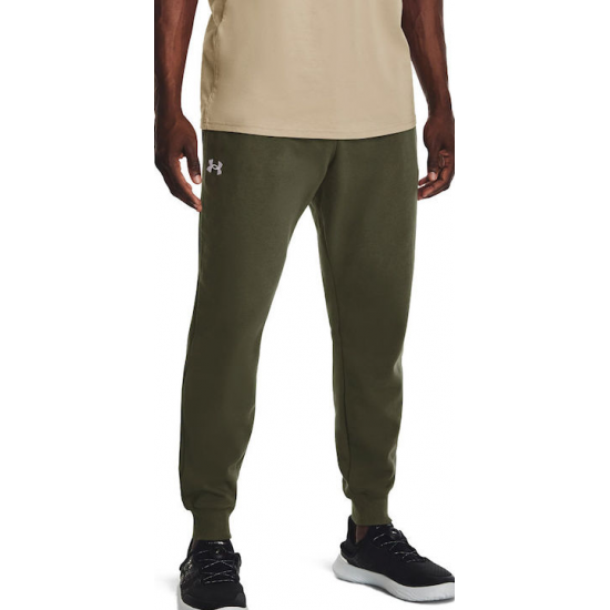 Under Armour Rival Παντελόνι Φόρμας με Λάστιχο Χακί 1379774-390 Under Armour Rival Παντελόνι Φόρμας με Λάστιχο Χακί 1379774-390