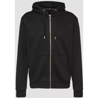 QS by S.Oliver Basic sweat jacket with hood 2141661 - 9999