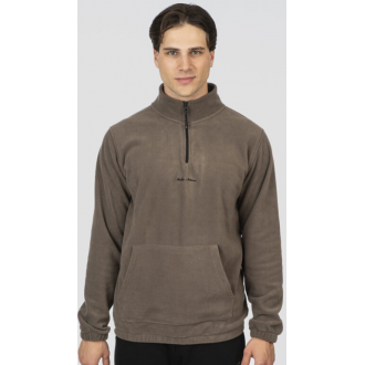 Rebase Polar Fleece Top Half Zip 252rft-7006 dk smoke Rebase Polar Fleece Top Half Zip 252rft-7006 dk smoke