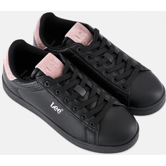 Lee Women Lace Up Casual Shoes 50253009.25y - black