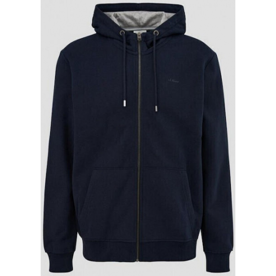 S.Oliver Ανδρική Ζακέτα Navy Μπλε 2142043-5978 S.Oliver Ανδρική Ζακέτα Navy Μπλε 2142043-5978