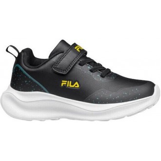 Fila Αθλητικά Παιδικά Παπούτσια Running με Σκρατς Μαύρα 3AF53008-065