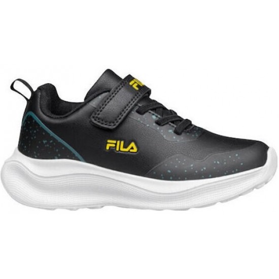 Fila Αθλητικά Παιδικά Παπούτσια Running με Σκρατς Μαύρα 3AF53008-065 Fila Αθλητικά Παιδικά Παπούτσια Running με Σκρατς Μαύρα 3AF53008-065