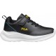 Fila Αθλητικά Παιδικά Παπούτσια Running με Σκρατς Μαύρα 3AF53008-065 Fila Αθλητικά Παιδικά Παπούτσια Running με Σκρατς Μαύρα 3AF53008-065