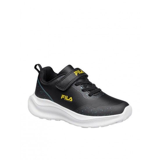Fila Αθλητικά Παιδικά Παπούτσια Running με Σκρατς Μαύρα 3AF53008-065 Fila Αθλητικά Παιδικά Παπούτσια Running με Σκρατς Μαύρα 3AF53008-065