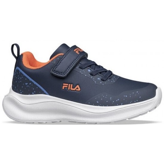 Fila Memory Fast Παιδικά Sneakers με Σκρατς Μπλε 3AF53008-255