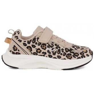 Fila Memory Παιδικά Sneakers με Σκρατς Μπεζ 3AF53002-103