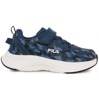Fila Memory Παιδικά Sneakers με Σκρατς Μπλε 3AF53002-233