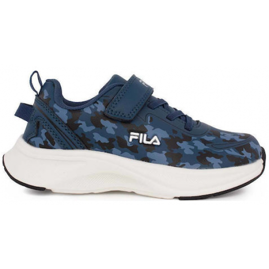 Fila Memory Παιδικά Sneakers με Σκρατς Μπλε 3AF53002-233 Fila Memory Παιδικά Sneakers με Σκρατς Μπλε 3AF53002-233