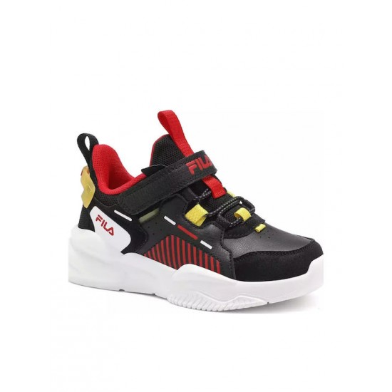 Fila Memory Παιδικά Sneakers με Σκρατς Μαύρα 3YF53005-040 Fila Memory Παιδικά Sneakers με Σκρατς Μαύρα 3YF53005-040