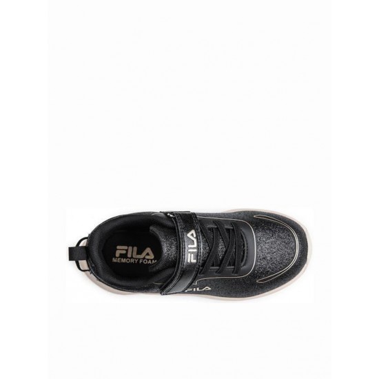 Fila Παιδικά Sneakers με Σκρατς Μαύρα 3AF53002-095 Fila Παιδικά Sneakers με Σκρατς Μαύρα 3AF53002-095
