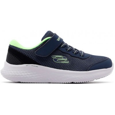 Skechers Αθλητικά Παιδικά Παπούτσια Running με Σκρατς Μπλε 404015L-NVLM