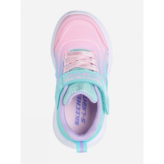 Skechers Αθλητικά Παιδικά Παπούτσια Running με Σκρατς Ροζ 303713N-AQMT