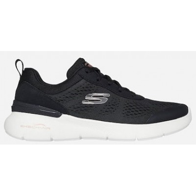 Skechers Γυναικεία Αθλητικά Παπούτσια Running Μαύρα 150370-BKRG