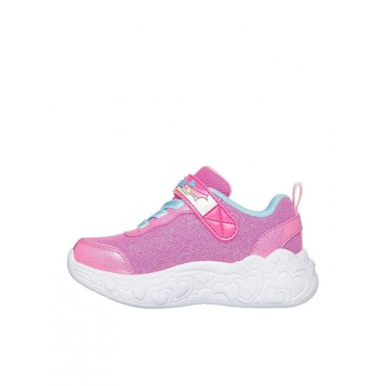 Skechers Heart Παιδικά Sneakers με Σκρατς Ροζ 302697N-HPMT