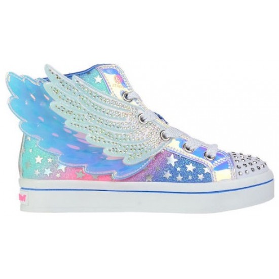 Skechers Twi-lites 2.0 Παιδικά Sneakers High Πολύχρωμα 314392-LBLMT Skechers Twi-lites 2.0 Παιδικά Sneakers High Πολύχρωμα 314392-LBLMT