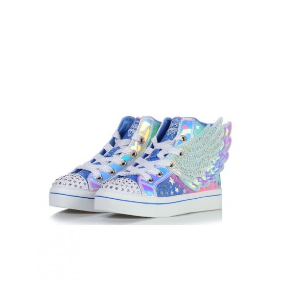 Skechers Twi-lites 2.0 Παιδικά Sneakers High Πολύχρωμα 314392-LBLMT Skechers Twi-lites 2.0 Παιδικά Sneakers High Πολύχρωμα 314392-LBLMT