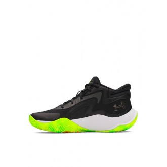 Under Armour Μπασκετικά Παπούτσια Μαύρα 6001585-002 Under Armour Μπασκετικά Παπούτσια Μαύρα 6001585-002
