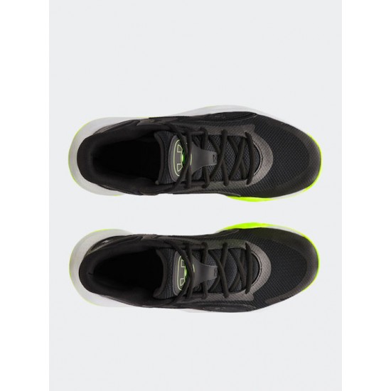 Under Armour Μπασκετικά Παπούτσια Μαύρα 6001585-002 Under Armour Μπασκετικά Παπούτσια Μαύρα 6001585-002