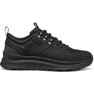 Geox U Spherica Actif Ανδρικά Sneakers Μαύρα u56hma - 00045  -  c9999  black 001
