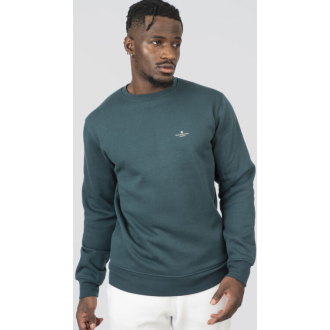 Rebase Crewneck Top with Thin High Density Print Brushed Fleece 252RTOP-1051 deep teal Rebase Crewneck Top with Thin High Density Print Brushed Fleece 252RTOP-1051 deep teal