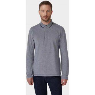 S Oliver Long-sleeved polo shirt in bicolor piqué 2169457 - 59w1 S Oliver Long-sleeved polo shirt in bicolor piqué 2169457 - 59w1