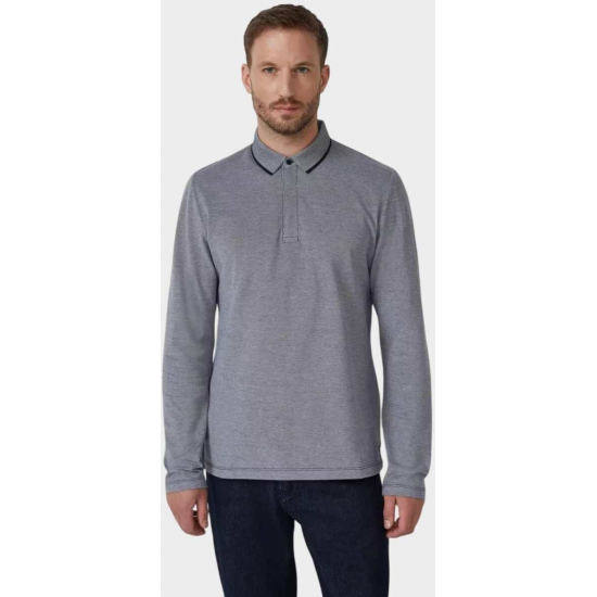 S Oliver Long-sleeved polo shirt in bicolor piqué 2169457 - 59w1 S Oliver Long-sleeved polo shirt in bicolor piqué 2169457 - 59w1