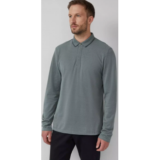 S Oliver Long-sleeved polo shirt in bicolor piqué 2169457 - 62w1 S Oliver Long-sleeved polo shirt in bicolor piqué 2169457 - 62w1