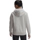 Under Armour Rival Γυναικείο Φούτερ με Κουκούλα Γκρι 6003710-011