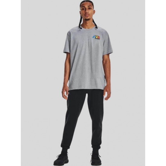 Under Armour Rival Παντελόνι Φόρμας με Λάστιχο Μαύρο 1379774-001