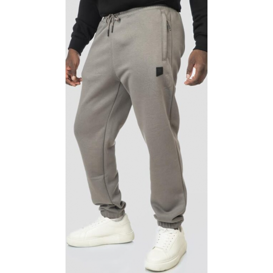 Rebase Jogger Pants with Elastic Waistband, Hem and Zippered Pockets Brushed Fleece 252rpan-6021 md grey Rebase Jogger Pants with Elastic Waistband, Hem and Zippered Pockets Brushed Fleece 252rpan-6021 md grey