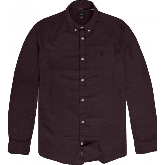 Rebase Shirts  252RGS-5096 aubergine