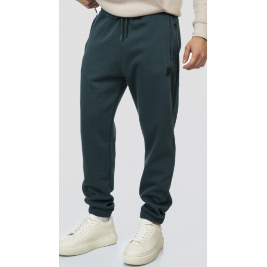 Rebase Jogger Pants with Elastic Waistband, Hem and Zippered Pockets Brushed Fleece 252rpan-6021 deep teal Rebase Jogger Pants with Elastic Waistband, Hem and Zippered Pockets Brushed Fleece 252rpan-6021 deep teal