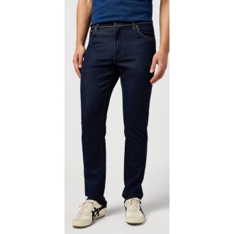 Wrangler Ανδρικό Παντελόνι Τζιν με Slim Εφαρμογή Μπλε Σκούρο 112362474 texas slim - moonlight rinse