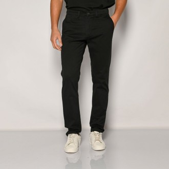 Camaro Παντελόνι Chino Ανδρικό Black Slim 24524-451-451 00080 μαυρο Camaro Παντελόνι Chino Ανδρικό Black Slim 24524-451-451 00080 μαυρο