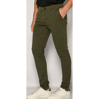 Camaro Παντελόνι Chino Ανδρικό Λαδί Slim 24524-451-451  61101